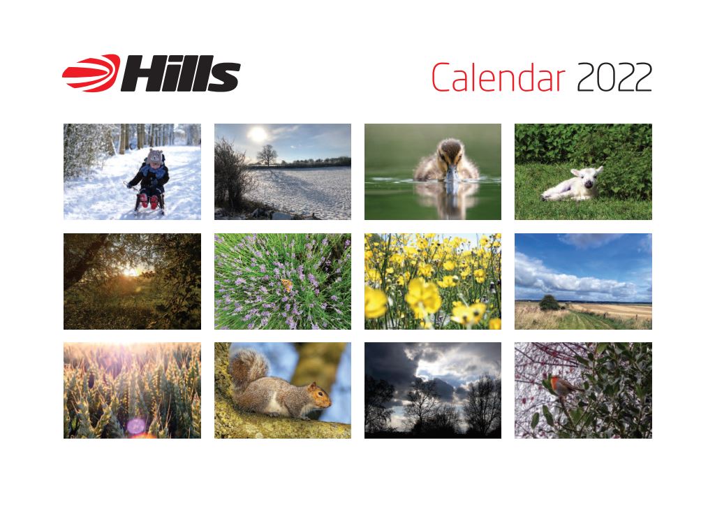 Hills 2022 calendar Hills 2021 calendar