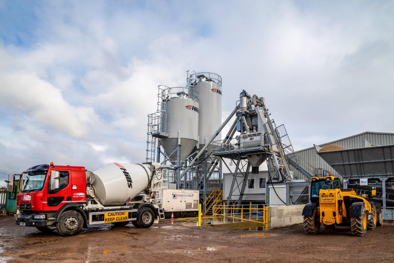 New concrete plant provides further expansion for Hills Quarry Products